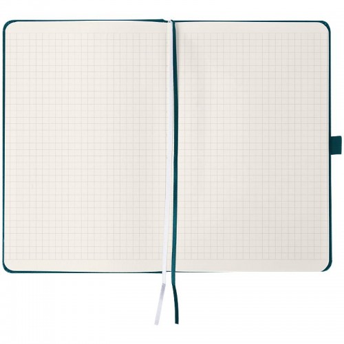 Книга записна Partner, 125*195, 96арк, кліт, малахіт, Герб (Axent)