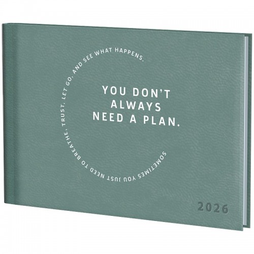 Щотижневик 2026 кишеньк Torino Trend бірюз. холодний (BRUNNEN ДК)