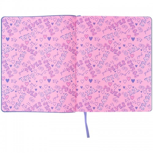 Щоденник шкільний, м'яка обкл. PU, Girl Power 4ever (Kite)