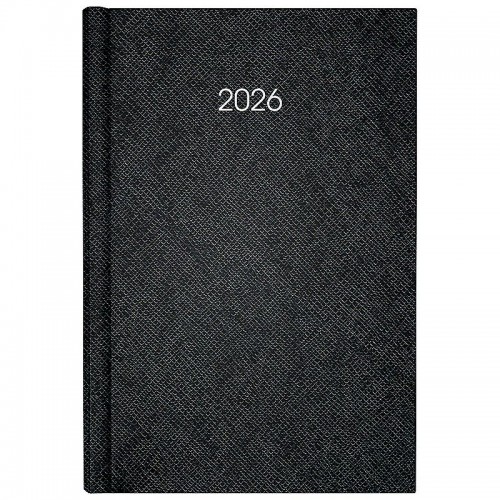 Щоденник 2026 Classic Style, 145*210, с/т чорний (Axent)