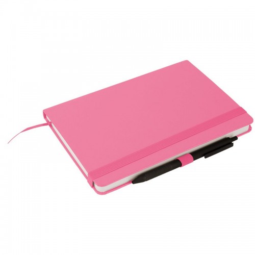 Книга записна Partner, 125*195, 96арк, кліт, рожева (Axent)