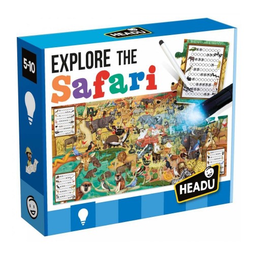 Развивающий пазл "HEADU. Исследуйте сафари" (HEADU)