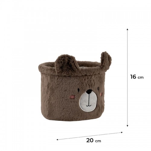 Кошик для зберігання 3100 Sweet Bear 20х16 см, плюшевий (Kite)