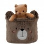 Кошик для зберігання 3100 Sweet Bear 20х16 см, плюшевий (Kite)
