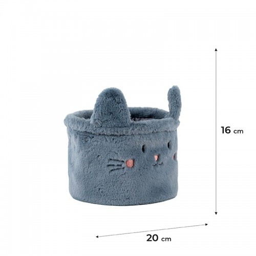 Кошик для зберігання 3100 Cute Cat 20х16 см, плюшевий (Kite)