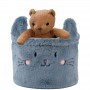 Кошик для зберігання 3100 Cute Cat 20х16 см, плюшевий (Kite)