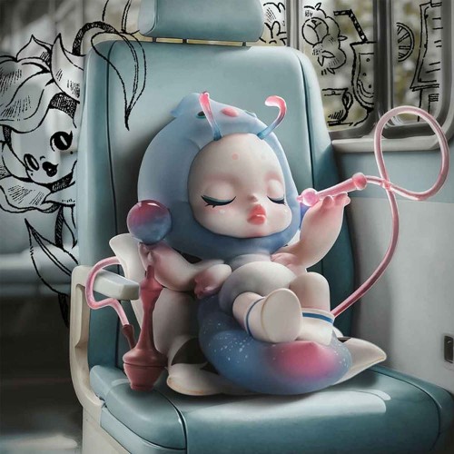 Игрушка-сюрприз с коллекционной фигуркой "SKULLPANDA" (серия Everyday Wonderland) (POP MART)