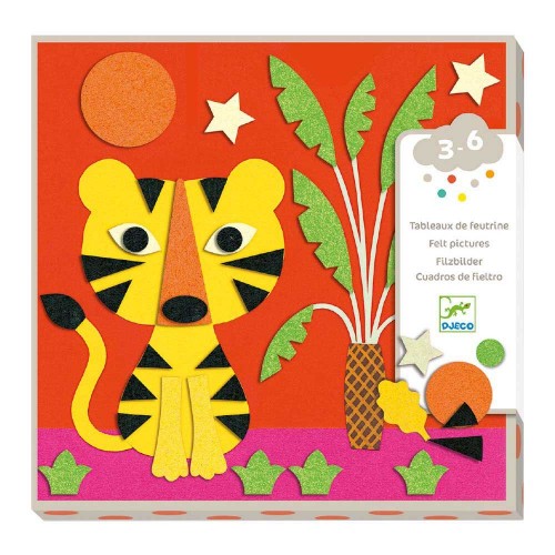 Художественный комплект аппликация "Сладкая природа" (Djeco)