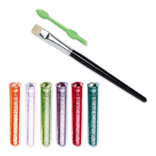 Художественный комплект рисования блестками "Светящиеся русалки" (Djeco)