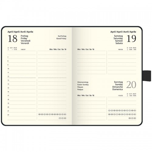 Щоденник Euro Компаньйон 10*14 Strong чорний (BRUNNEN ДК)