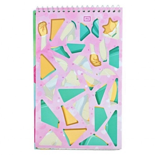 Стикербук по номерам "Summer" (Besties)