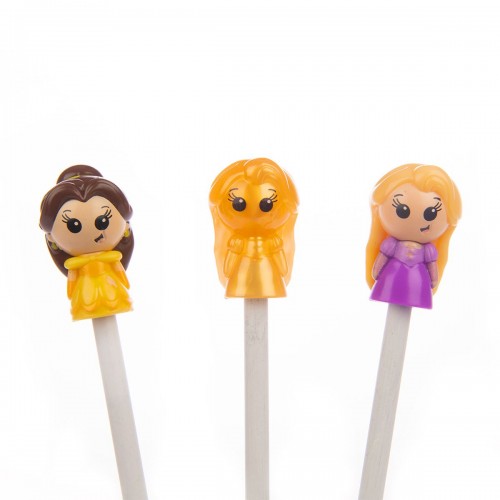 Набір колекційних фігурок-топерів SAMBRO серії "Bop n Tops" – ПРИНЦЕСИ ДІСНЕЙ (3 фігурки, в асорт.) (Sambro)