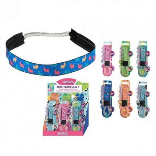 Обруч з резинкою для волосся (ПАНДА) (Martinelia)