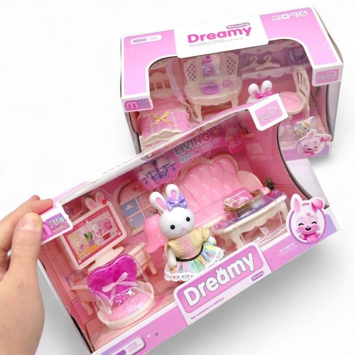 НАБІР МЕБЛІВ З ФЛОКСОВОЮ ФІГУРКОЮ "DREAMY" (ВИД1) (Fairy)