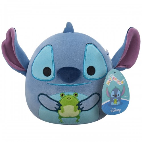 Мягкая игрушка Squishmallows серии Disney - Стич с лягушкой (17 см) (Squishmallows)