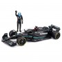 Автомодель з фігуркою - Mercedes-AMG F1 W14 E Performance (1:24) (Bburago)