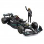 Автомодель з фігуркою - Mercedes-AMG F1 W14 E Performance (1:24) (Bburago)