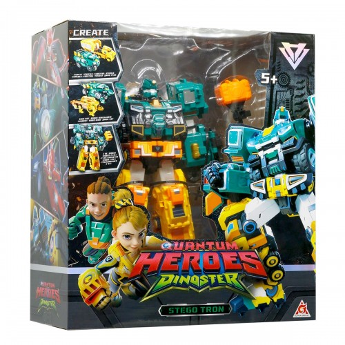 Игровой набор с роботом-трансформером Dinoster - Стего Трон (DINOSTER)