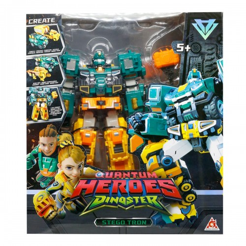 Игровой набор с роботом-трансформером Dinoster - Стего Трон (DINOSTER)