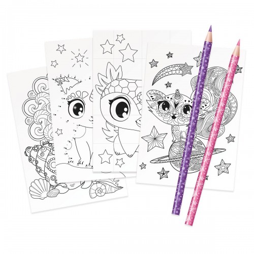 Потрійний пенал з наповненням S2 – Естрелія (Nebulous Stars)