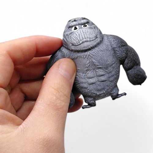 Игрушка-антистресс "ГОРИЛА-ПЕНА" 6 см (СИНЯЯ) (MiC)