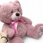 Мʼяка іграшка Ведмедик Макс 45 см. (РОЖЕВИЙ) (Копиця)