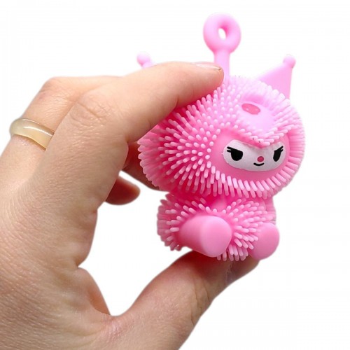 Сияющий ежик Аниме "kUROMI" 7 см (РОЗОВЫЙ) (MiC)