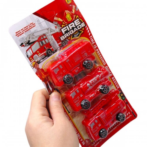 Набор пожарных машинок (9 см) (MiC)