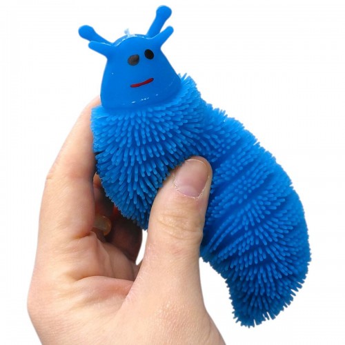 Световой силиконовый ежик Улитка 14 см (РОЗОВЫЙ) (MiC)