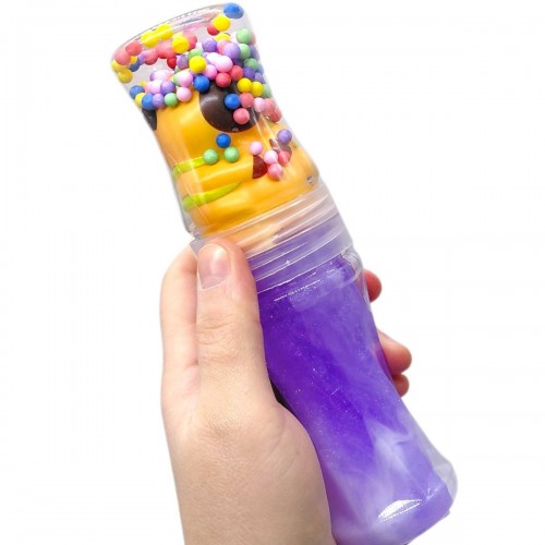 Слаймы капибары с глитером 19 см (МАЛИНОВЫЙ) (MiC)