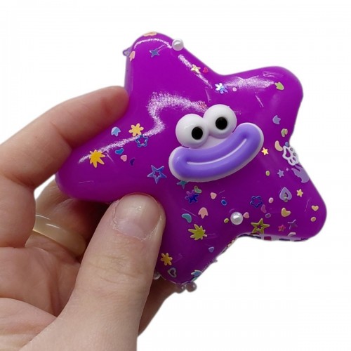 Игрушка антистресс (таба) "Звездочка" 9 см (ГОЛУБАЯ) (MiC)