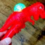 Светящийся микрофон Динозавр 23 см (КРАСНЫЙ) (MiC)