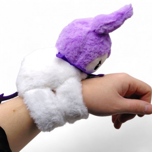 Мяка іграшка на руку Аніме "KUROMI" 18 см (ФІОЛЕТОВА) (MiC)