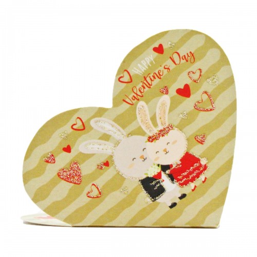 Листівка "Валентинка", мини (Апельсин)