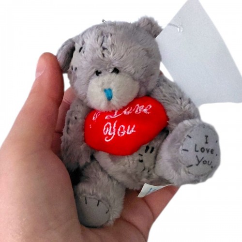 Мягкая игрушка-брелок "Медведь", высота 9 см, металлическая фурнитура, ВЫДАЕТСЯ МИКС ВИДОВ (MiC)