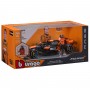 Автомодель с фигуркой - McLaren MCL38 (1:24) (Bburago)