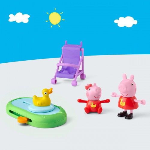 Ігровий набір Peppa Figurines серії Моменти з Пеппою – Сестрички на прогулянці (Peppa Pig)