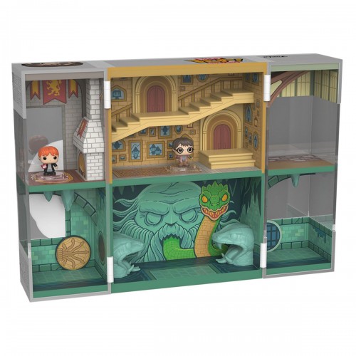 Ігровий набір Bitty POP! Boxes серії Гаррі Поттер - Гоґвортс (Funko)