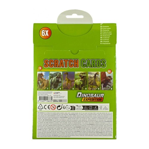 Dinosaur Expedition Скретч-розмальовка/ Дінозаур Експедішн Скретч-розмальовка, 961039 (Moxy)