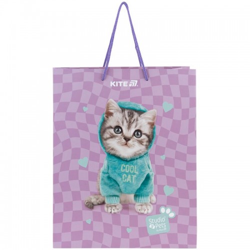 Пакет бумажный подарочный, 26х32см, SP (Kite)