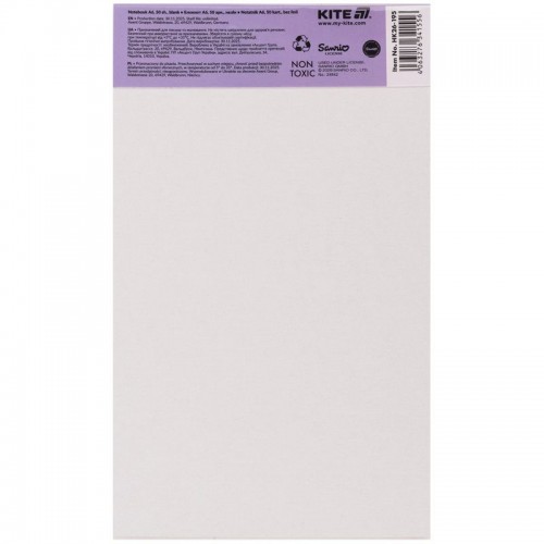 Блокнот-планшет, A6, 50 л., нелинов., HK (Kite)