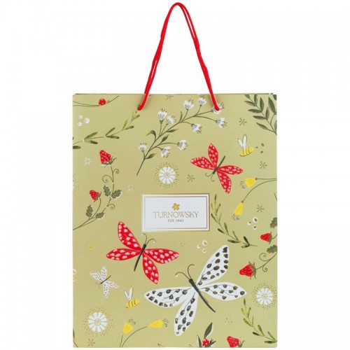 Пакет паперовий подарунковий, 26х32см, TR, Secret Garden 2 (Axent)