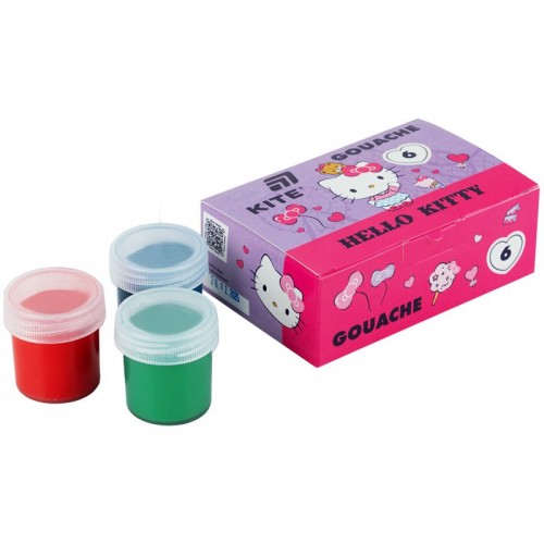 Гуашь, 6 цв., 20мл HK (Kite)