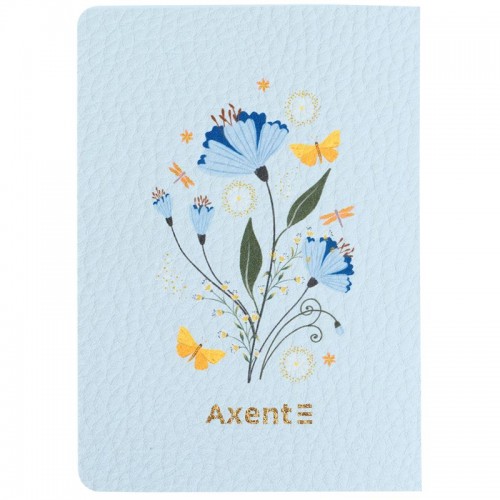 Книга записна  A6, 60 арк. кл., TR, Secret Garden 1 (Axent)