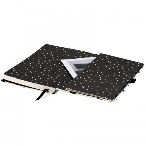 Книга записная Partner, 125х195 мм, 96 арк., кл, Black&White (Axent)