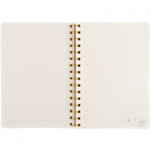 Блокнот на спирали тв. об., А5, 80 арк,кл,TR,Morning Dew 1 (Axent)