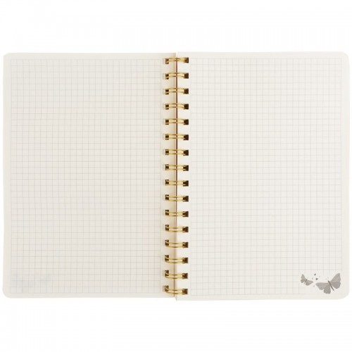 Блокнот на спирали тв. об., А5, 80 арк,кл,TR,Secret Garden 1 (Axent)