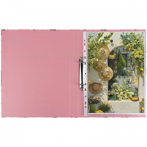 Папка на 2-х кільцях, 30 мм, картонна, TR, Secret Garden (Axent)