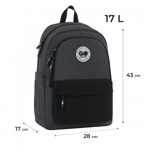 Рюкзак GoPack Education Teens 141L Черный, серый (GoPack)