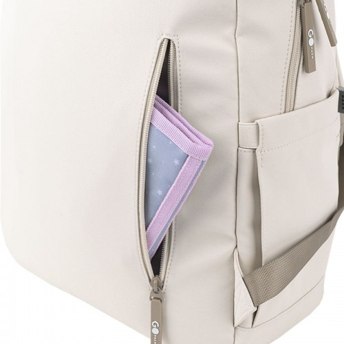 Рюкзак GoPack Education Teens 141L бежевий, коричневий (GoPack)